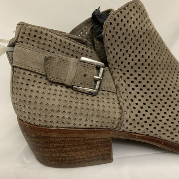 Sam Edelman Paula Suede Perforated Booties Womens 10 - Picture 5 of 8